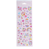 Unicorn stickers 4 sheets