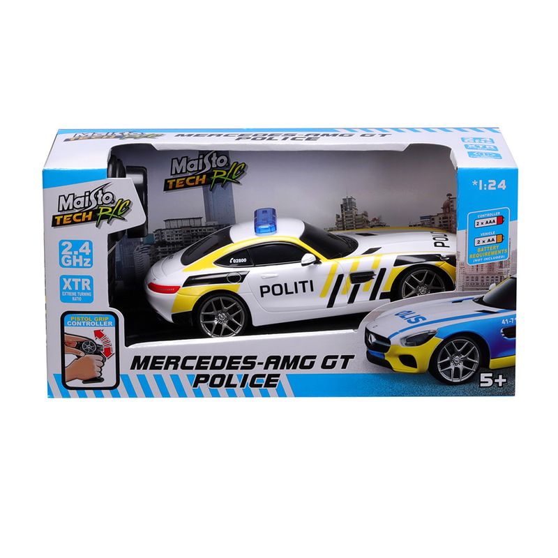 Mercedes AMG GT Norsk Politi Radiostyrt bil 1:24 | Maisto