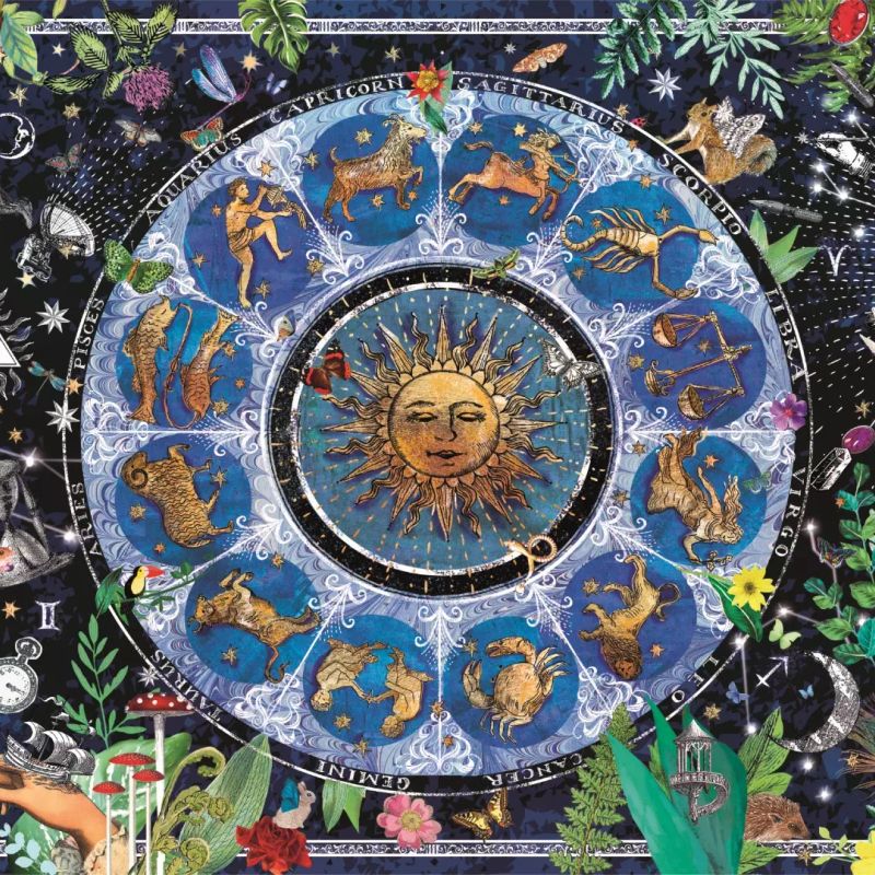 Clementoni puslespill 1000 brikker Astrological chart 70x50cm
