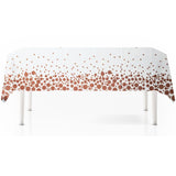 Tablecloth Plastic 220x130cm Rose Gold