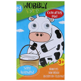 Coloring book with moving eyes | Creative activity book for children