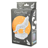 Wolf Clear 3D Crystal Puzzle