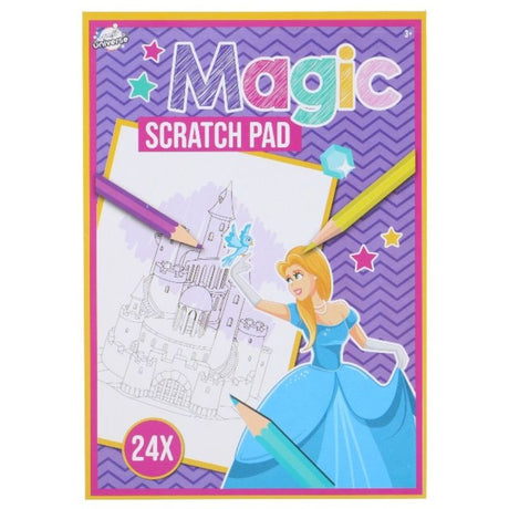 Magic Scratch Pad 24 pages A5 | 6 different variants