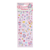 Unicorn stickers 4 sheets