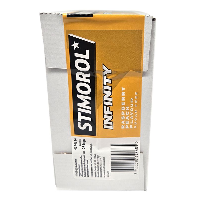 Infinity Raspberry Datodeal- Stimorol Infinity Raspberry Peach 28x30g | Storpakk ...