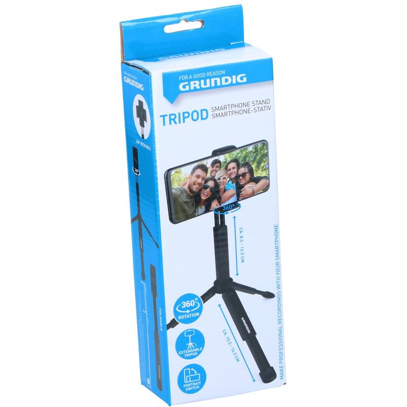 Grundig Tripod Mobile Stand | Landscape &amp; Portrait