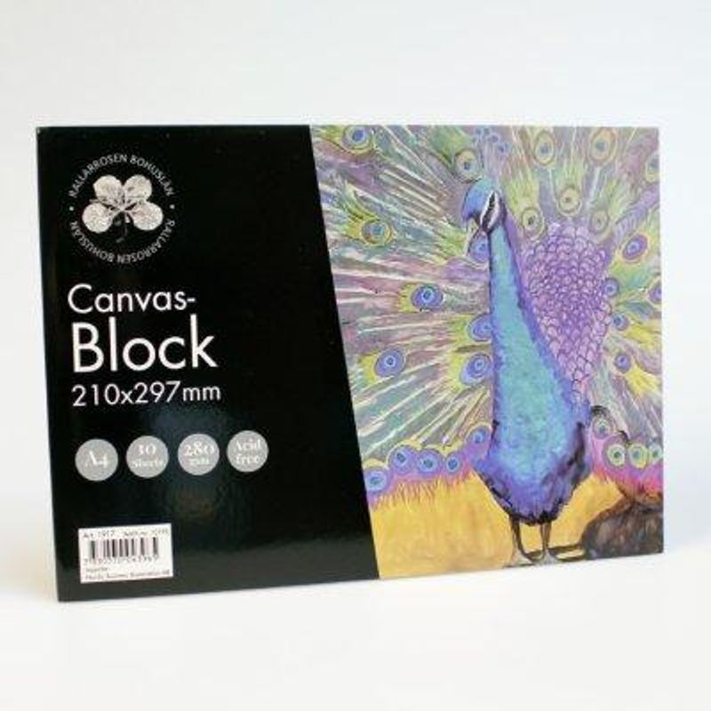 Canvas Block A4 10 pages