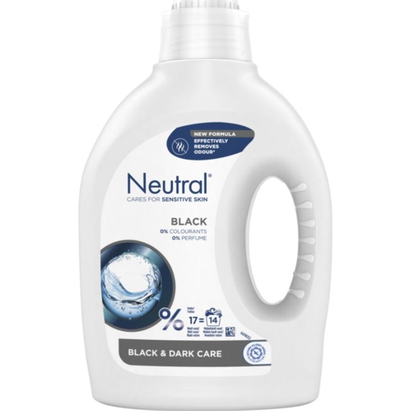 Neutral Black liquid detergent 700ml | For dark fabrics