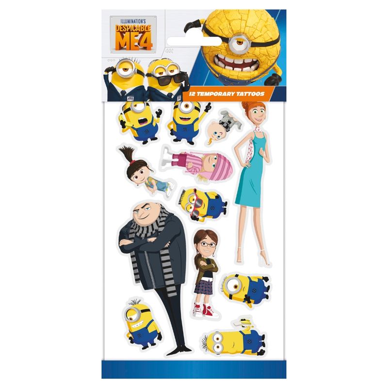 Minions Despicable Me - Temporary Tattoos
