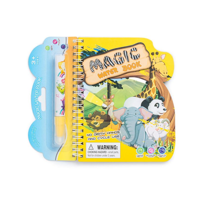 Magic Water Coloring Books 3pk | Reusable &amp; Silver-Free