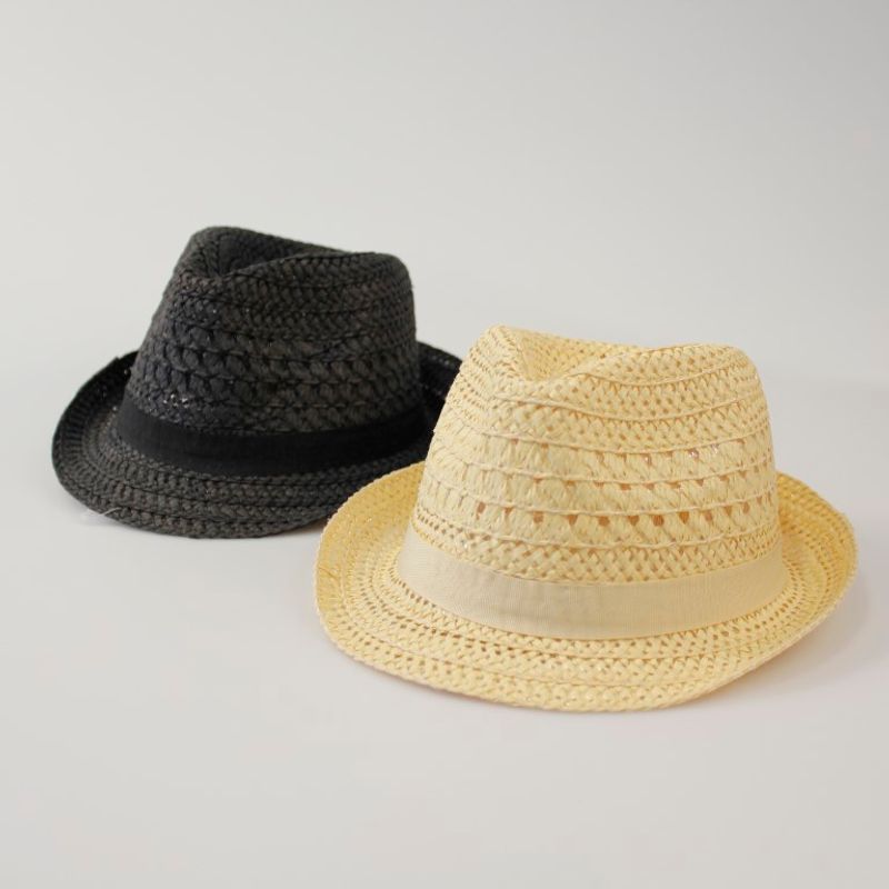 Stråhatt Barn | Solhatt med stil | To farger
