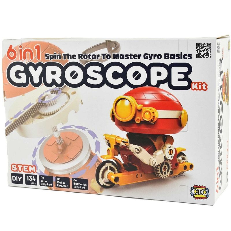 Gyroscope Science Kit 6in1 134 parts