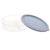 Food Storage Box 1200ml |Round| 3 Compartments