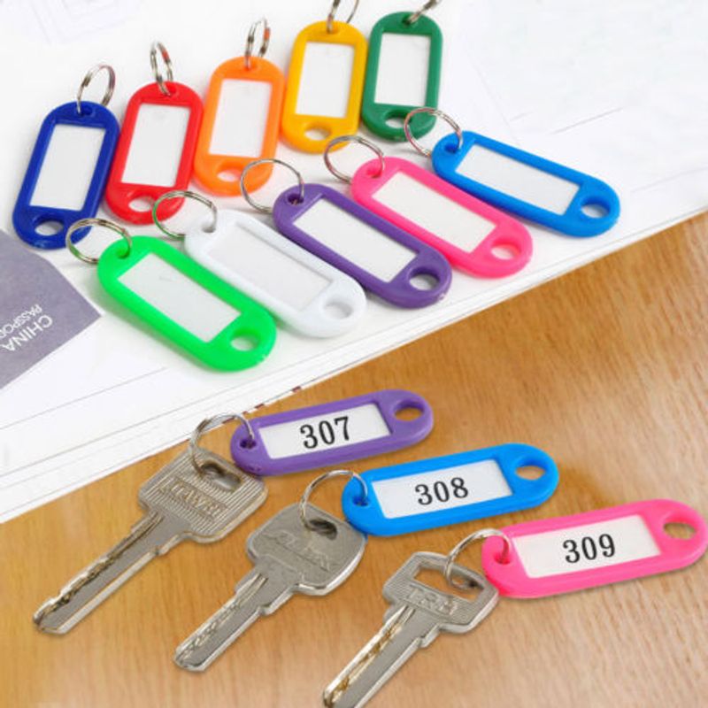 10pk Keyring - Labeling