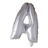 Tinka Foil Letter Balloons 41 cm Silver A to Z