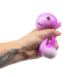 Myk axolotl squishy - Klemmeleke stressleke