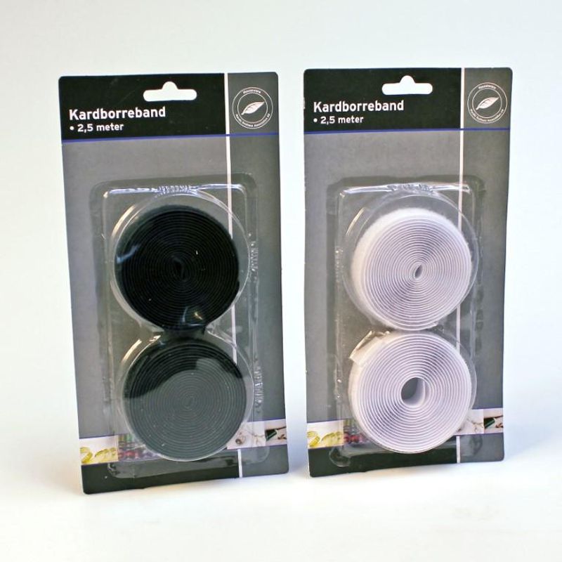 Velcro 2.5m Black/White