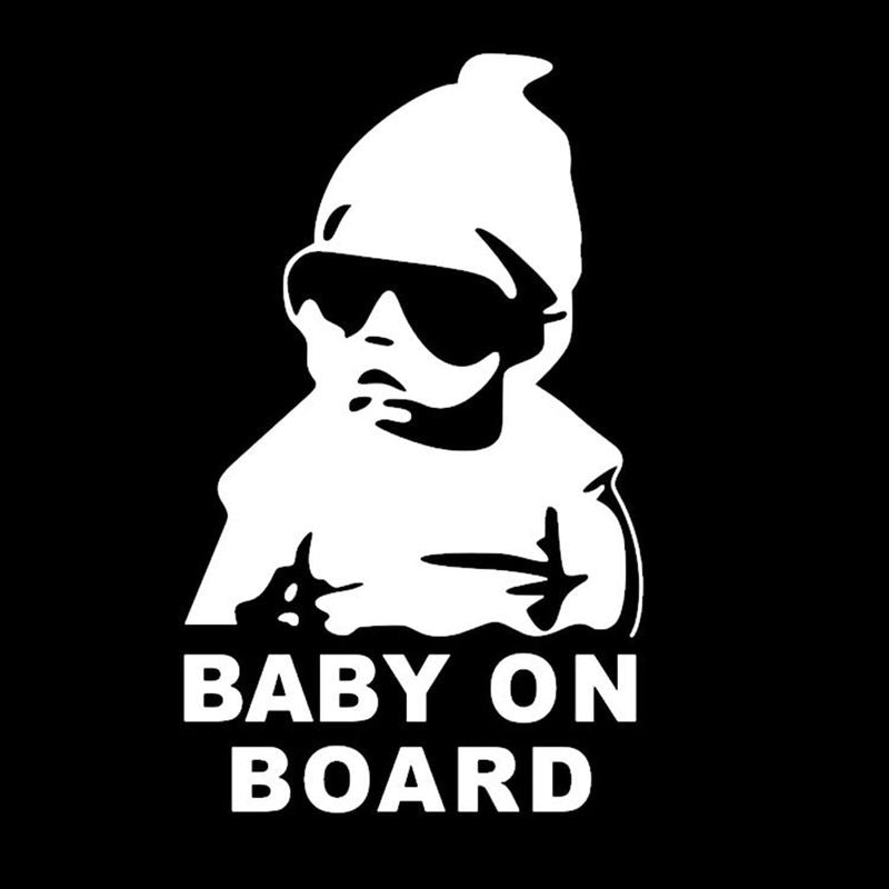 Baby on board sticker 14 x 9cm