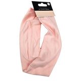 Beauty hårbånd lyserosa i bomull | Bredt og behagelig