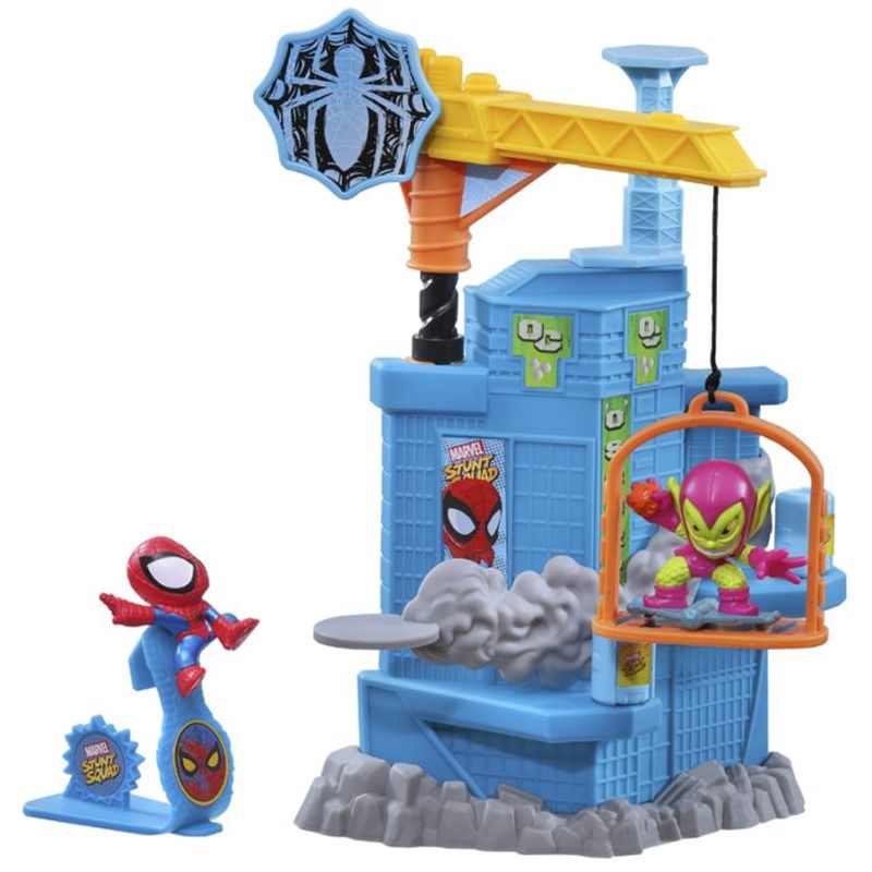 Spider - Man Marvel Stunt Squad Mini Lekesett | Spider - Man vs Green Goblin
