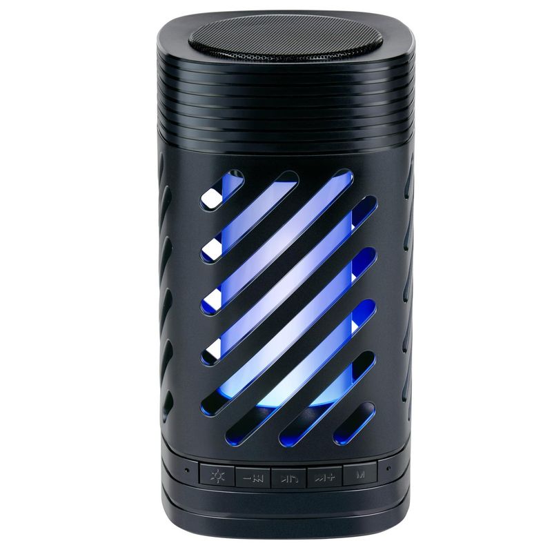 Bluetooth speaker with lantern | RGB light show and flame effect | Portable