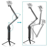 3 - Way Pole/Tripod For GoPro Cameras