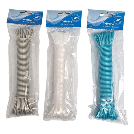 Tørkesnor 20m x 3mm