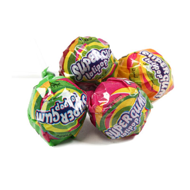 Super Gum Lollipop Gum Mix 53pcs 954g