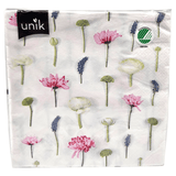 Napkins Flowers Composition 20pk 3-ply | 33x33cm | Unique