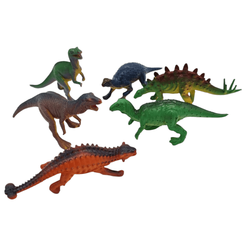 Dinosaur set 6 - pcs