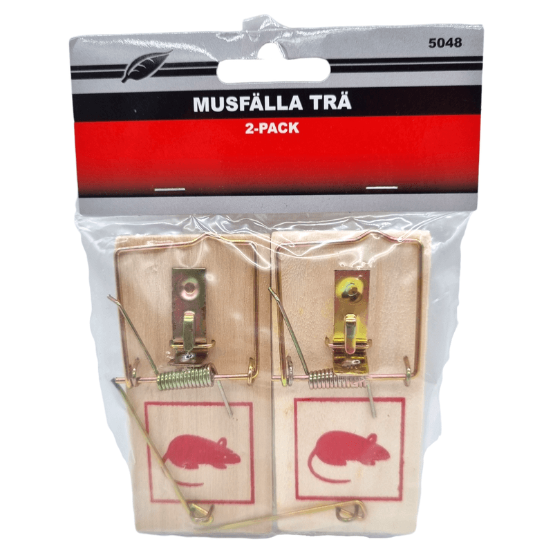 Wooden Mousetrap 2pk