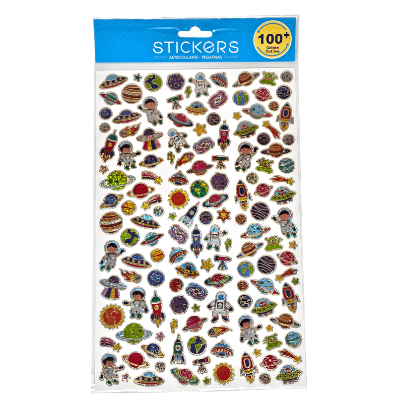 Stickers Universe Shiny 100pcs