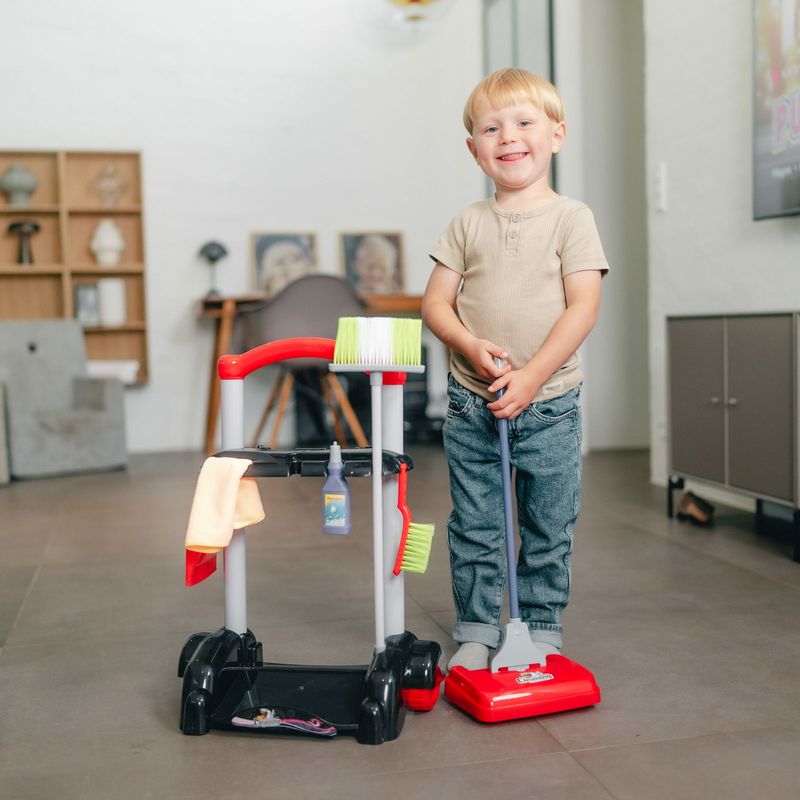 Multi-piece cleaning cart | Playset | Mumuru