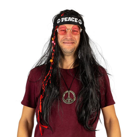 Peace Hippie Accessory Set