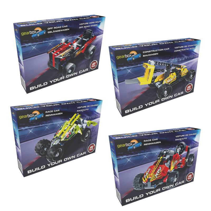 Teknisk Byggesett | Gearbox | 4 ass