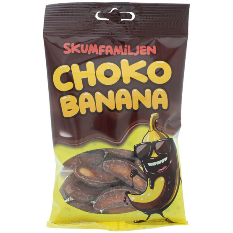 Skumfamiljen Banana 70g