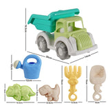 Lastebil med sandsett 6 deler i nett | Miljøvennlig hveteprodukt