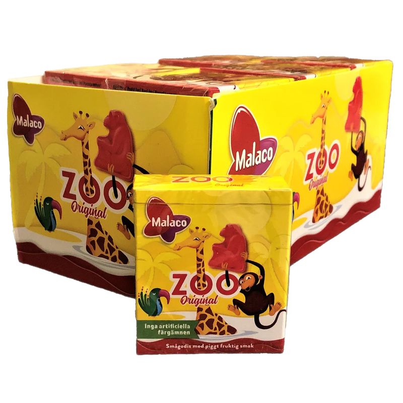 Malaco Zoo Pastilleske 30x20g | Storpakk