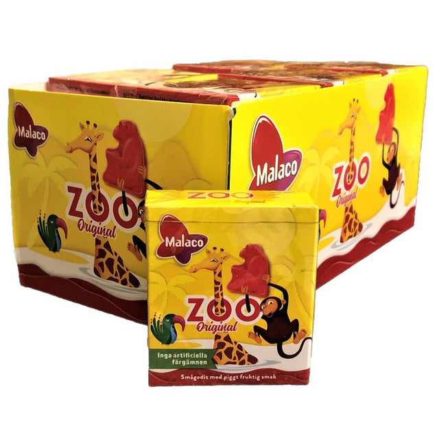 Malaco Zoo Pastilleske 30x20g | Storpakk