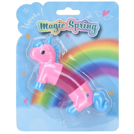 Unicorn Spiral Toy 11cm