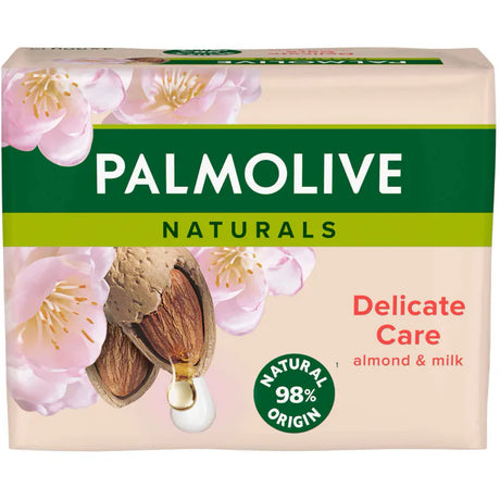 Palmolive Naturals Almond Delicate Care Soap 4x90g | Såpestykker