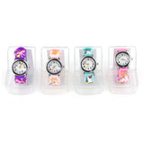 Analog clock unicorns