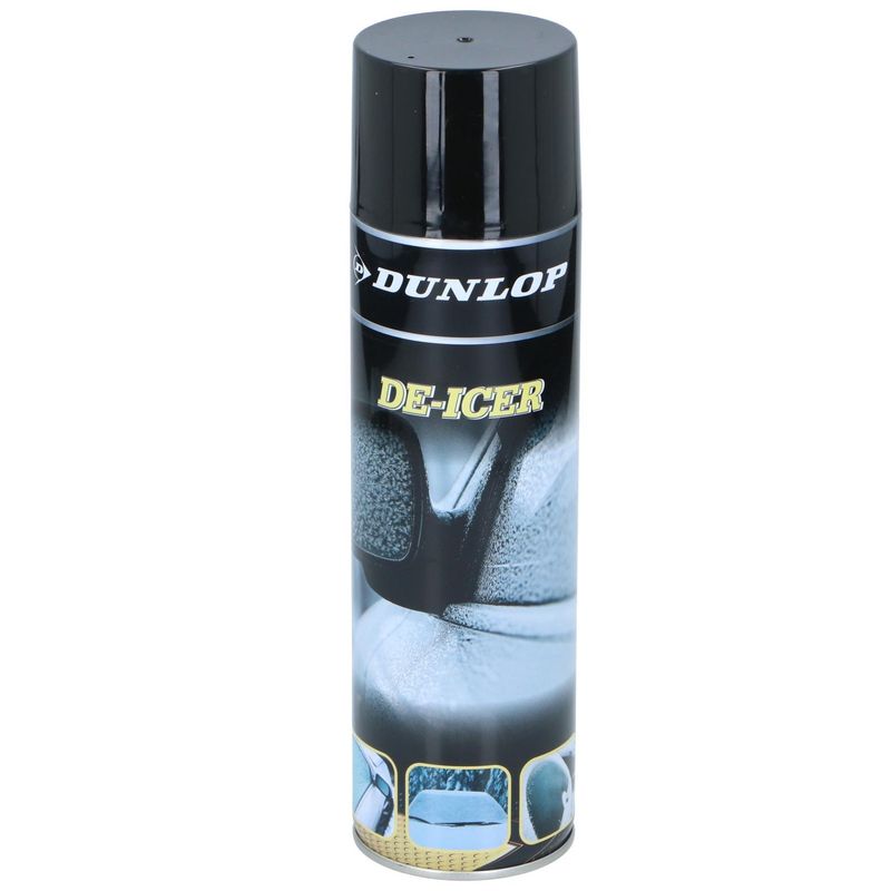 Dunlop isfjerner spray 600ml | Rask avisning | Enkel vinterbilpleie