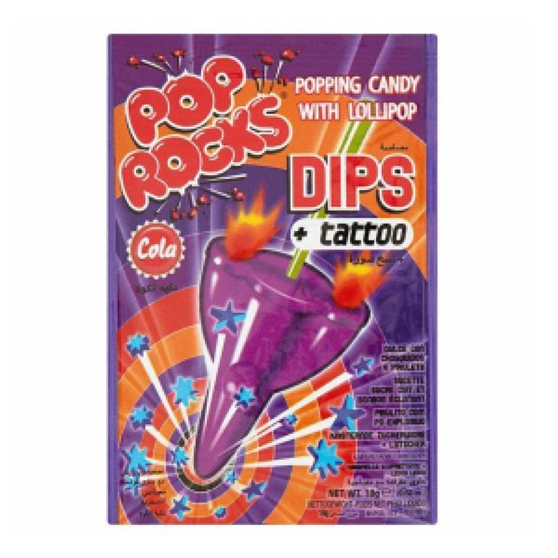 Pop Rocks 18g Love and popping dip with tattoo