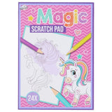 Magic Scratch Pad 24 pages A5 | 6 different variants