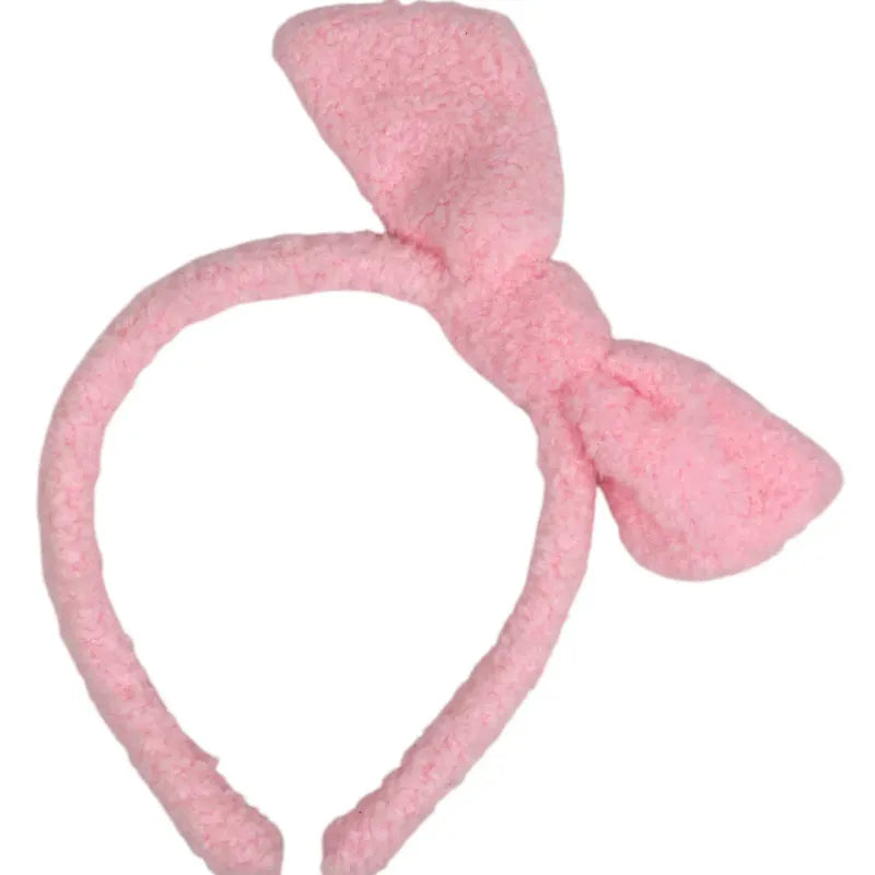 Hair hoop fluffy pink | Cute hair accessory for children | Bellizza