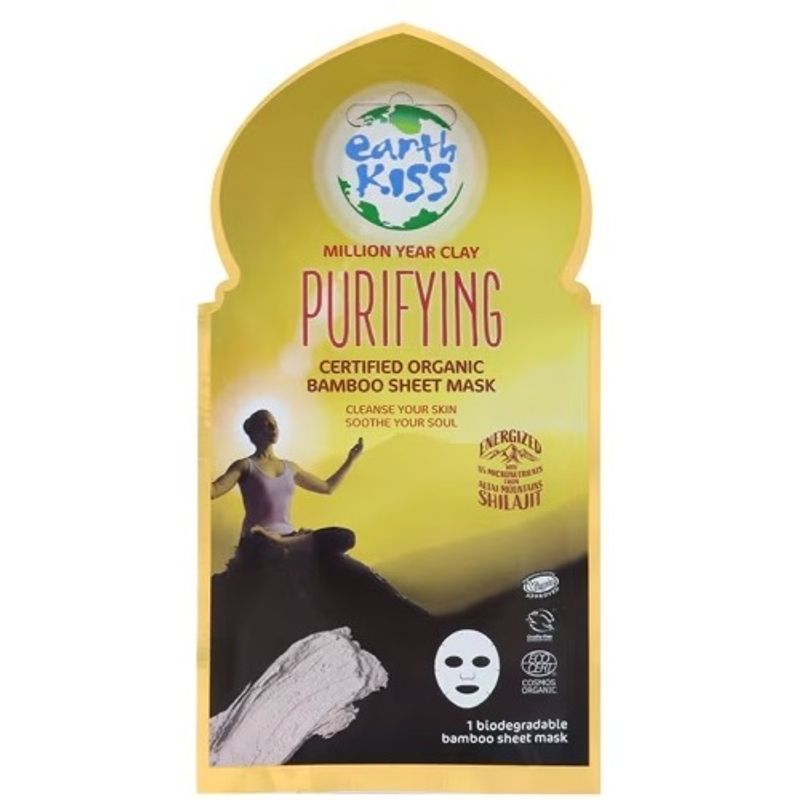 Earth Kiss Purifying bamboo face mask