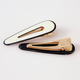 Hårspenne Oval 6,7cm 2pk