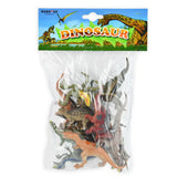 Dinosaurs in bag 12 pcs | Plastic figures