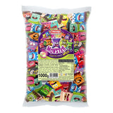 Monster Mix Sour 1kg fruit caramels | Large pack